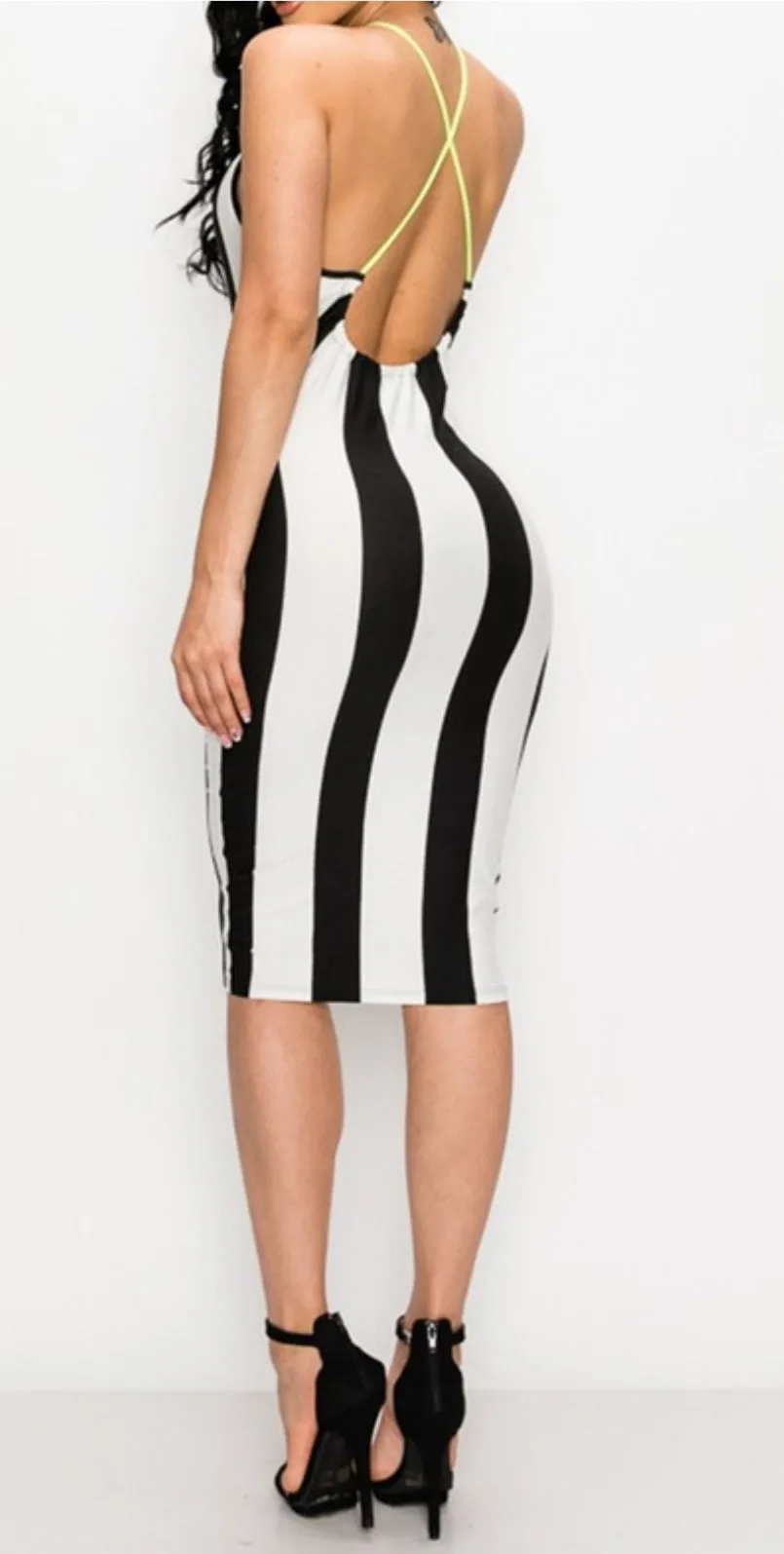 Beetlejuice Midi Dress