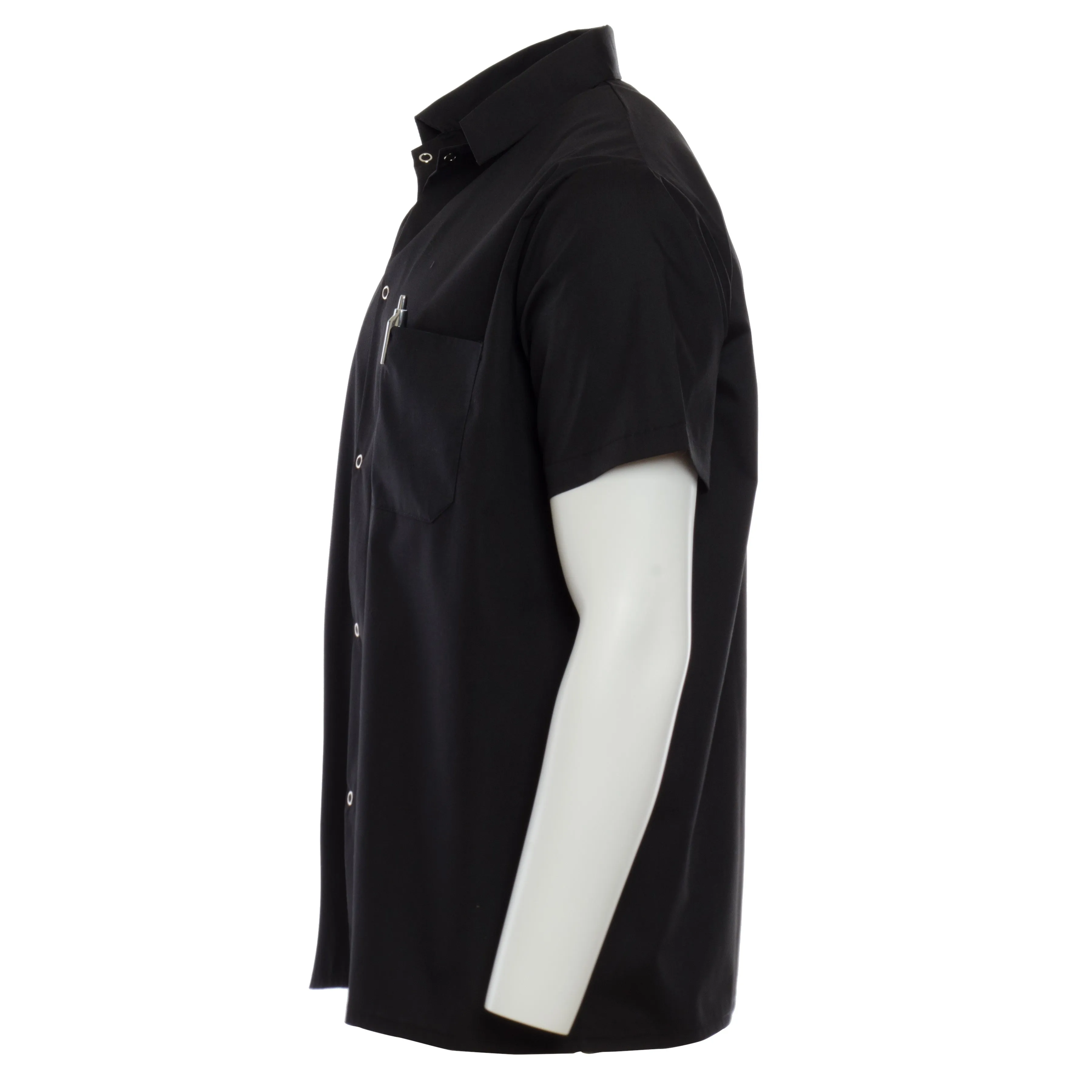 Black Chef Duds Basic Cook Shirt 601