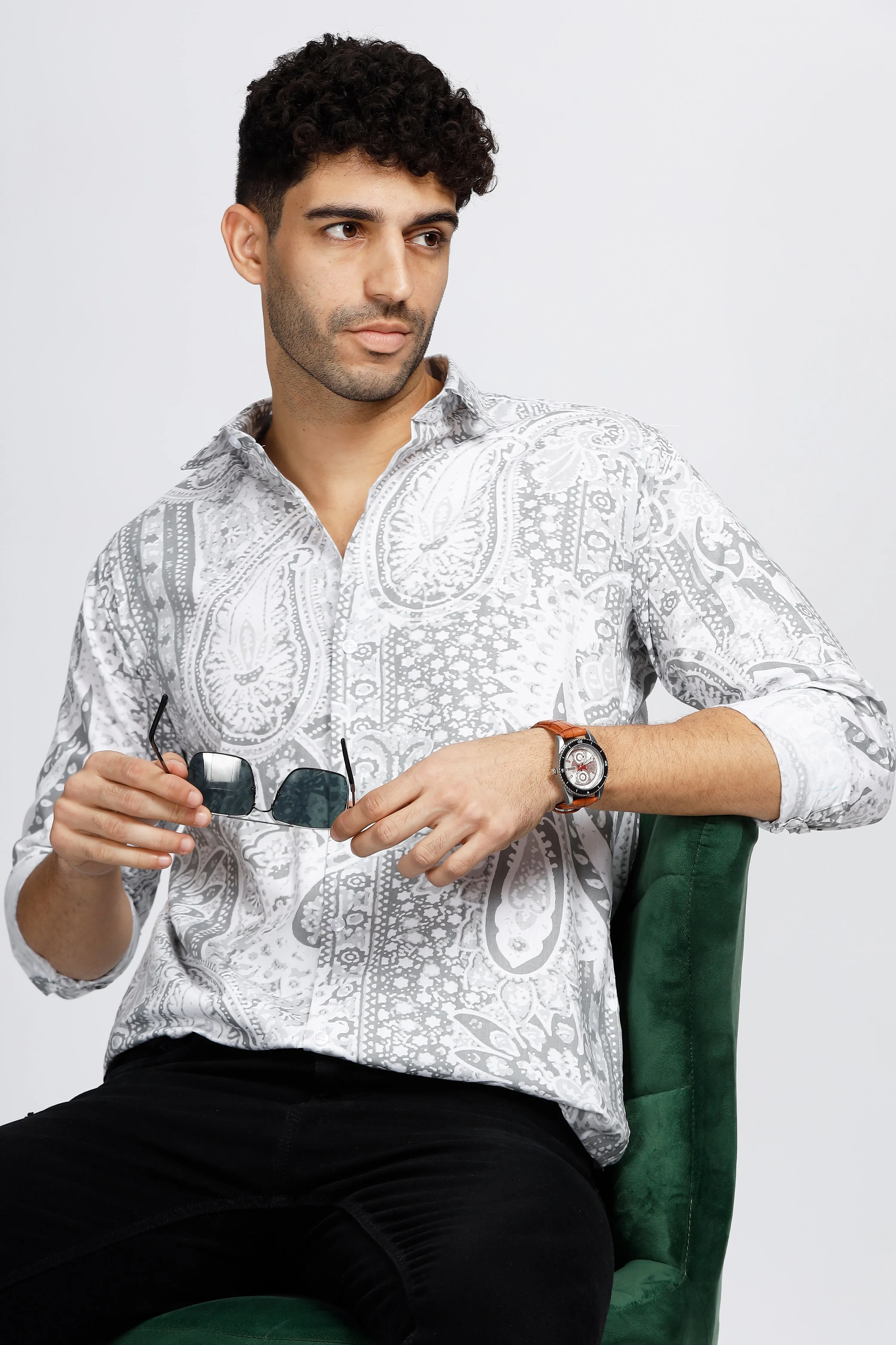 BLOTCH WHITE SHIRT