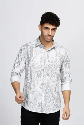 BLOTCH WHITE SHIRT
