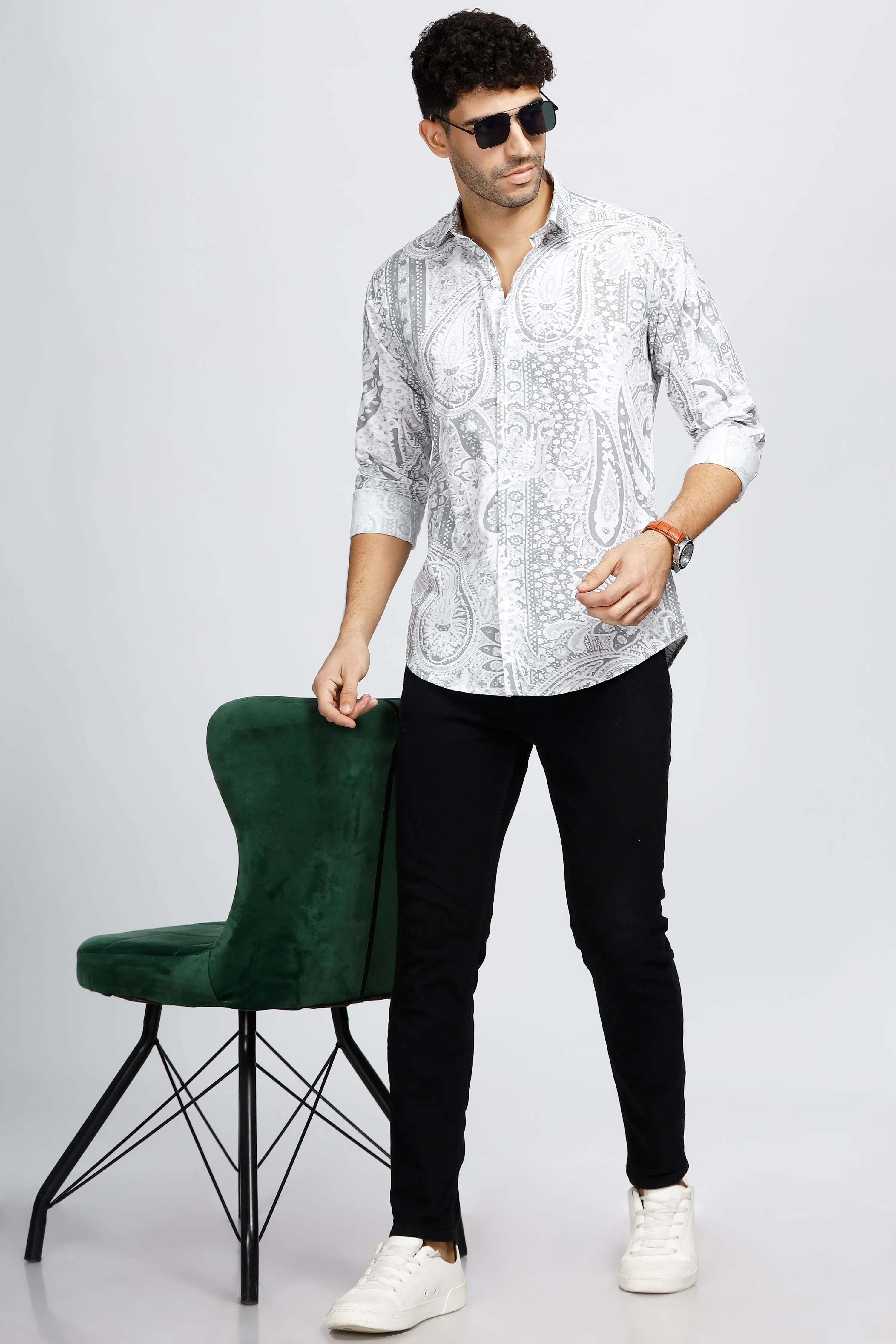 BLOTCH WHITE SHIRT