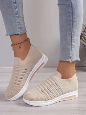 Blue Zone Planet |  Breathable Mesh Wedge Sneakers