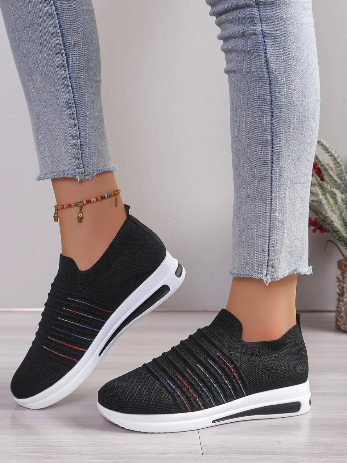 Blue Zone Planet |  Breathable Mesh Wedge Sneakers