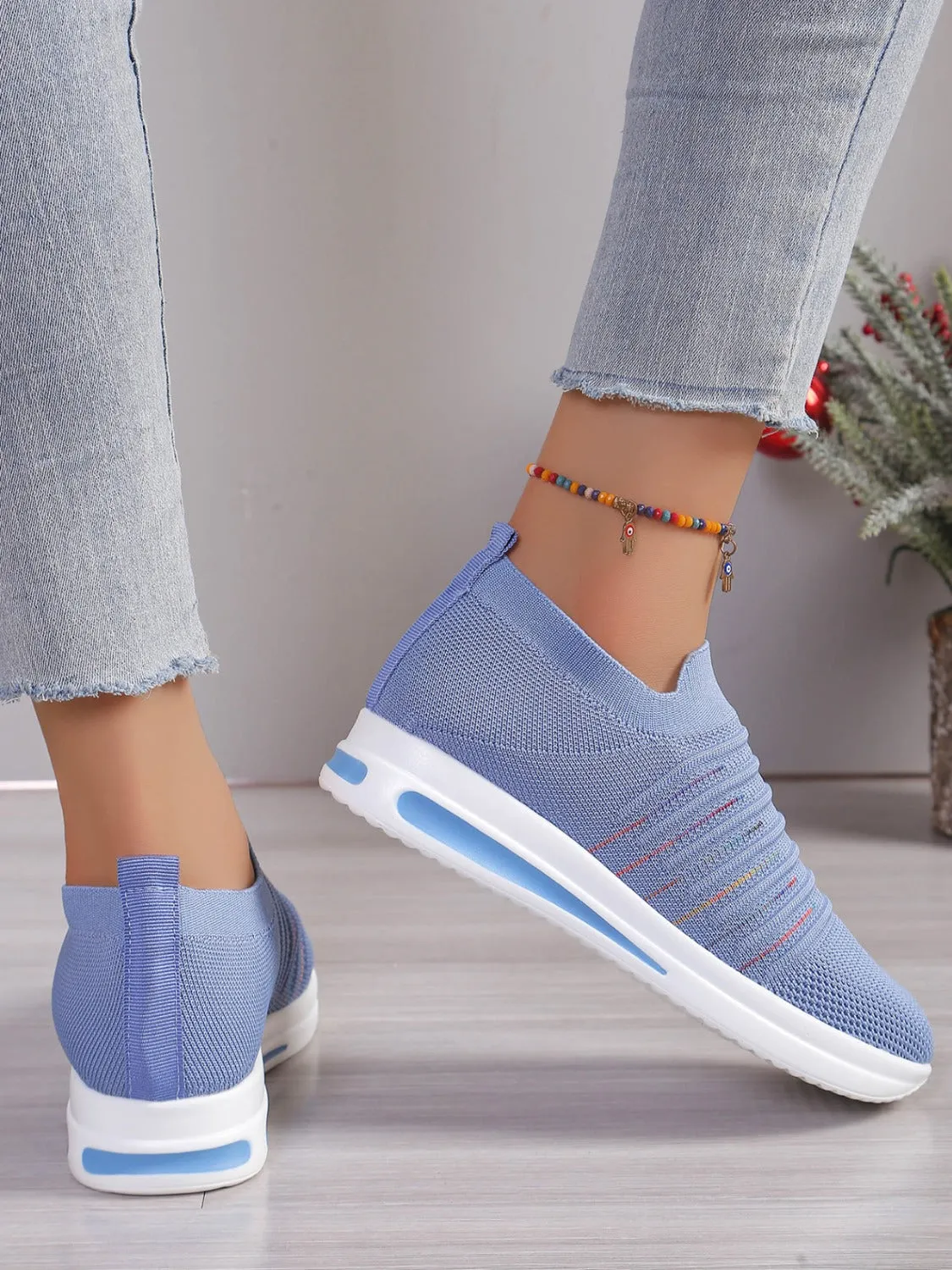Blue Zone Planet |  Breathable Mesh Wedge Sneakers