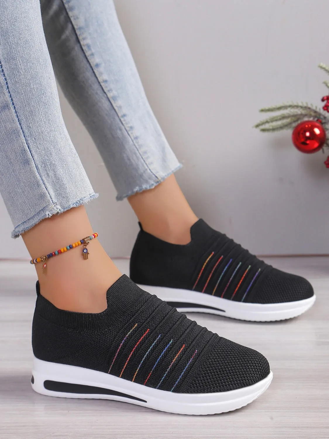 Blue Zone Planet |  Breathable Mesh Wedge Sneakers