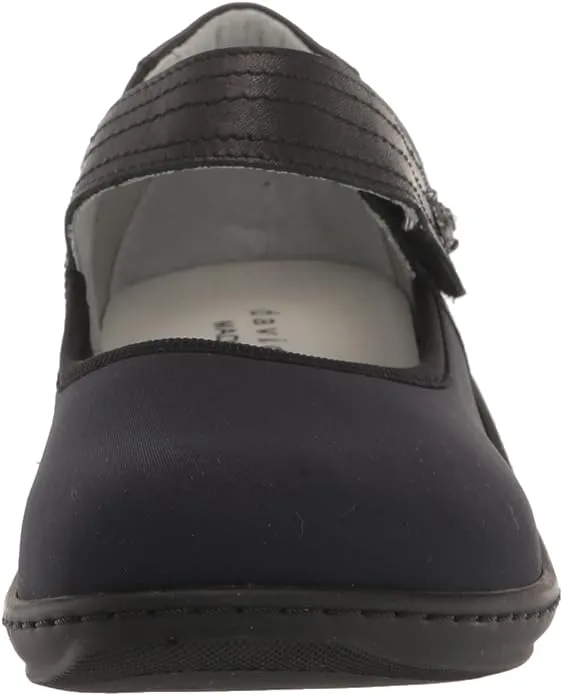 David Tate Women's Flats, Black Microfiber