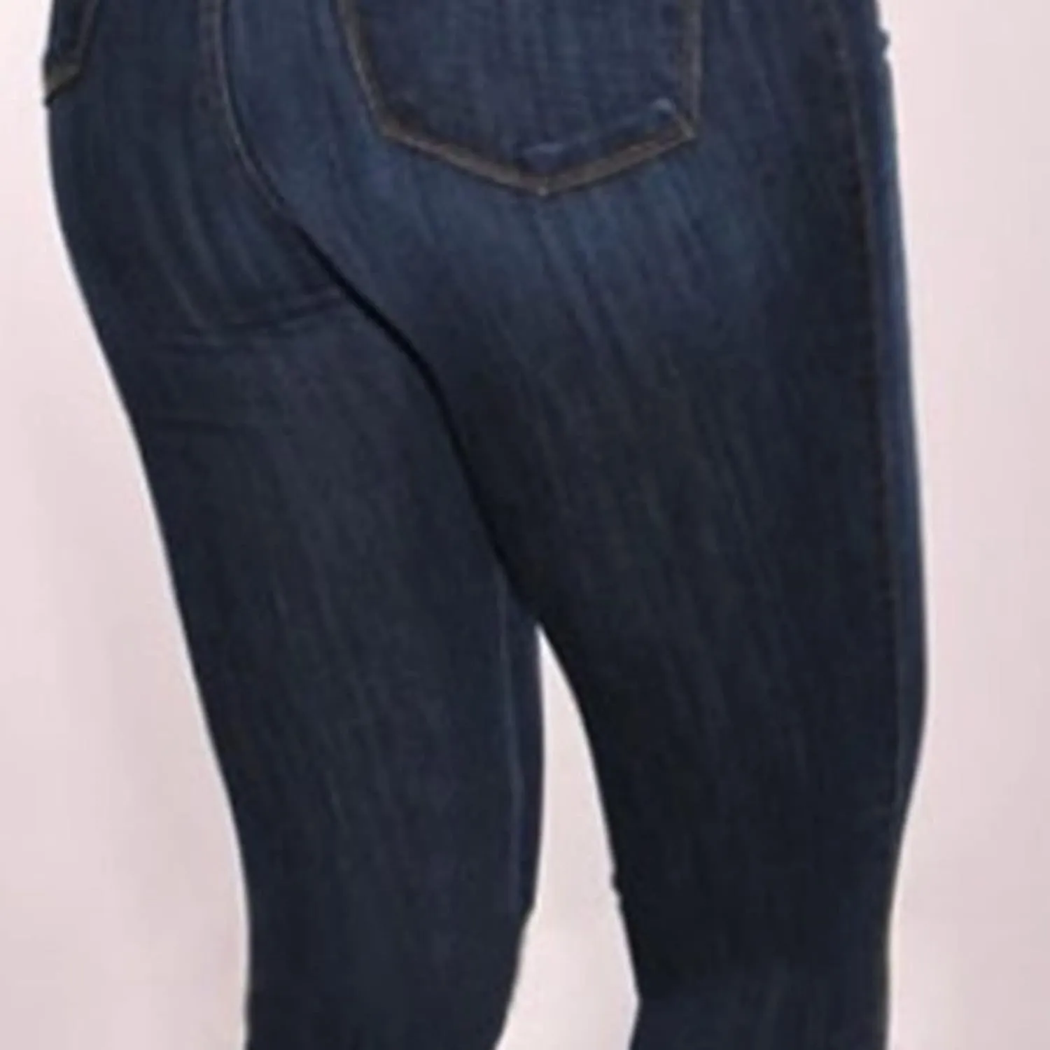 DGHM-JLMY Women's High Waist Sexy Stretch Skinny Jeans Stretch Casual Distressed Slim Jeans Super Stretchy Slim-Fit Jeans