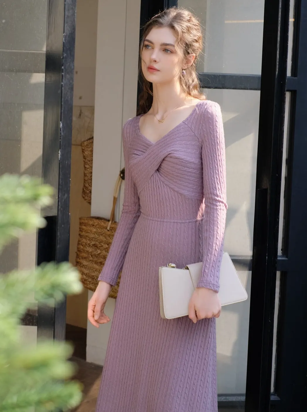 Dress Ribbon Retro Pace Long