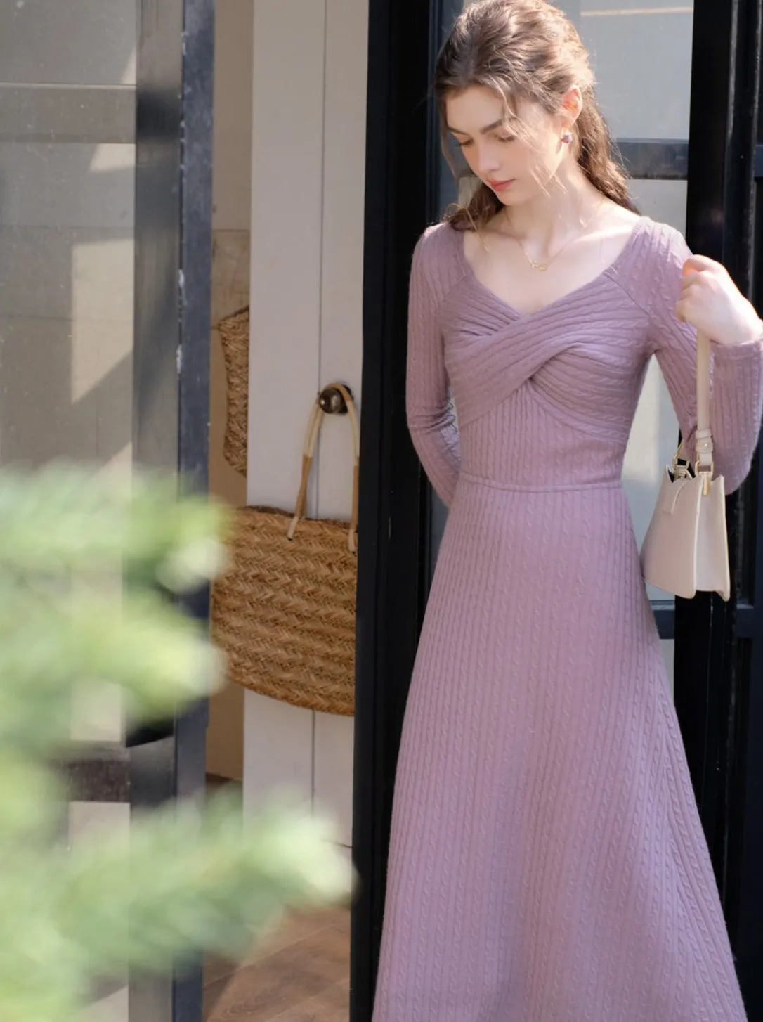 Dress Ribbon Retro Pace Long