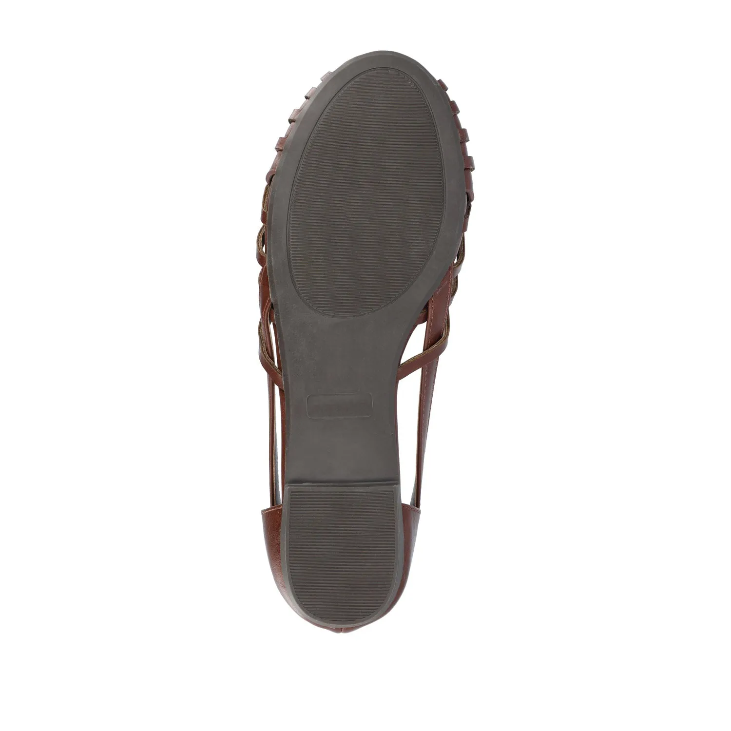 EKKO FAUX LEATHER FLATS IN WIDE