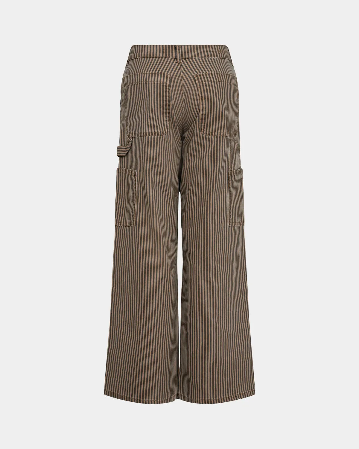 GITTESY TROUSERS - Chocolate brown