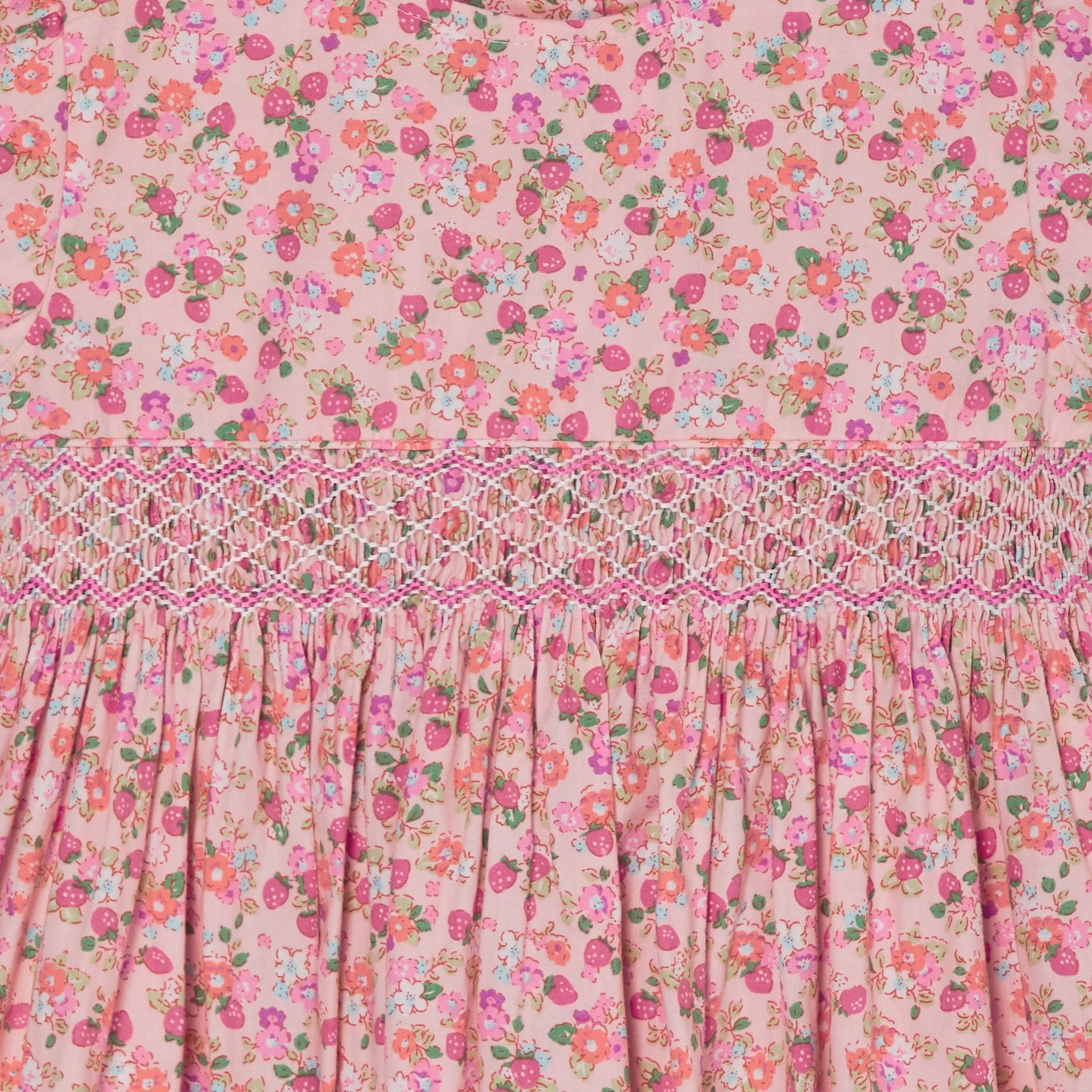 Hand-Smocked Girls Dress - Maisie
