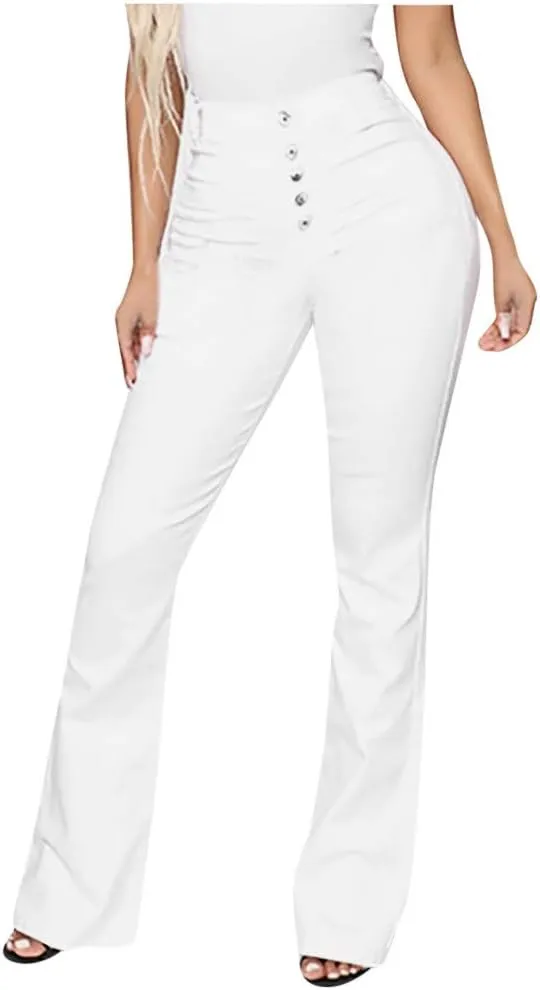 High Waisted Jeans for Women Jeans Poket Pants Mid Casual Denim Lace Women's Jeans High Waisted Jeans for Women