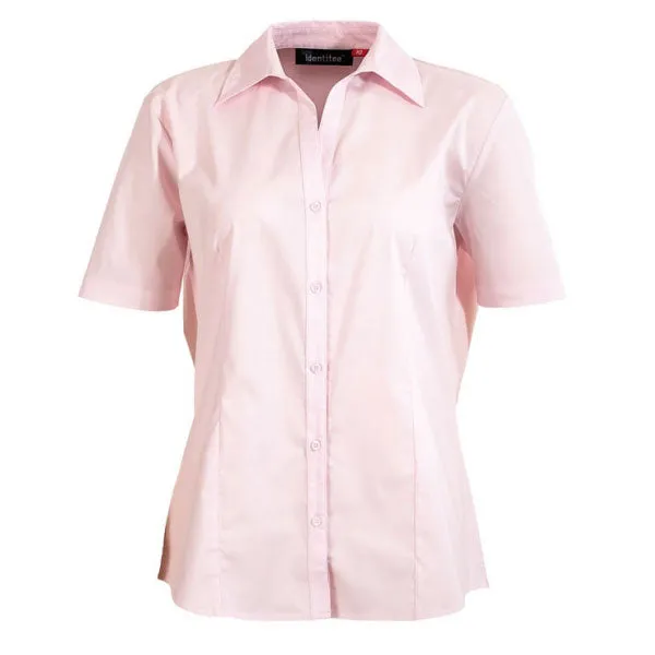Identitee Women's Pink Rodeo Short Sleeve Shirt