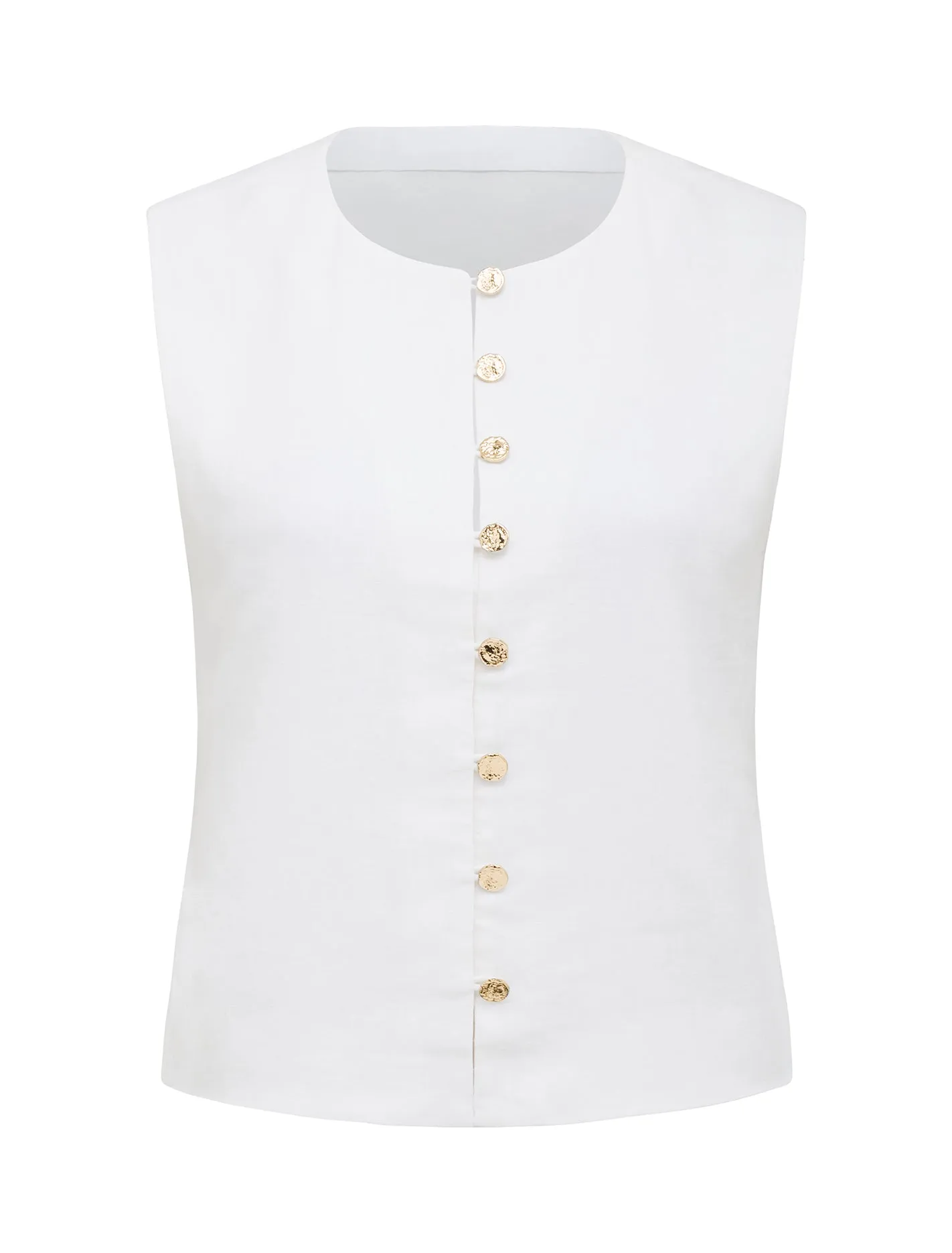 Immy Linen Vest