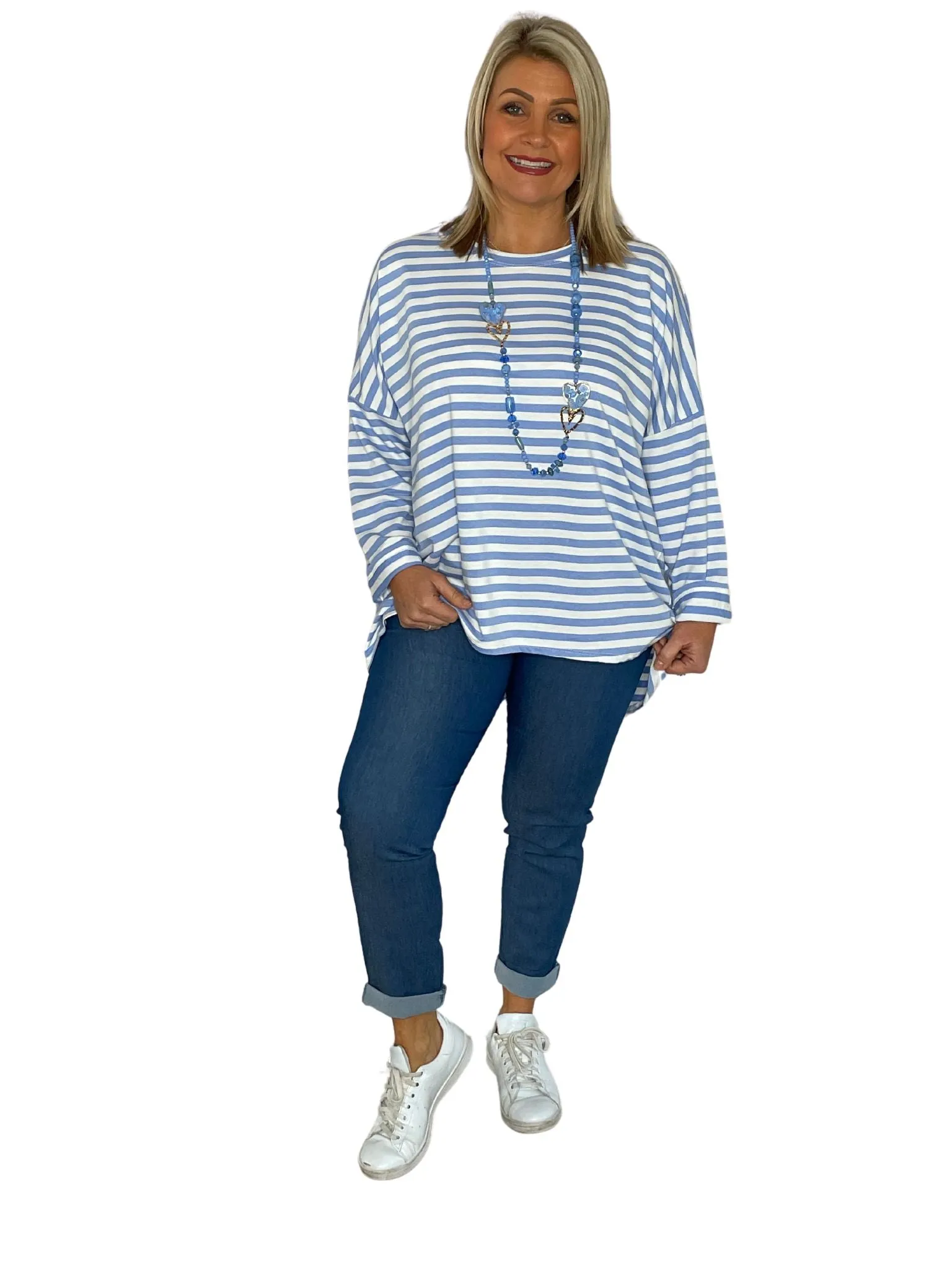 Kiara Comfy Stretchy Ankle Grazer Jeans.