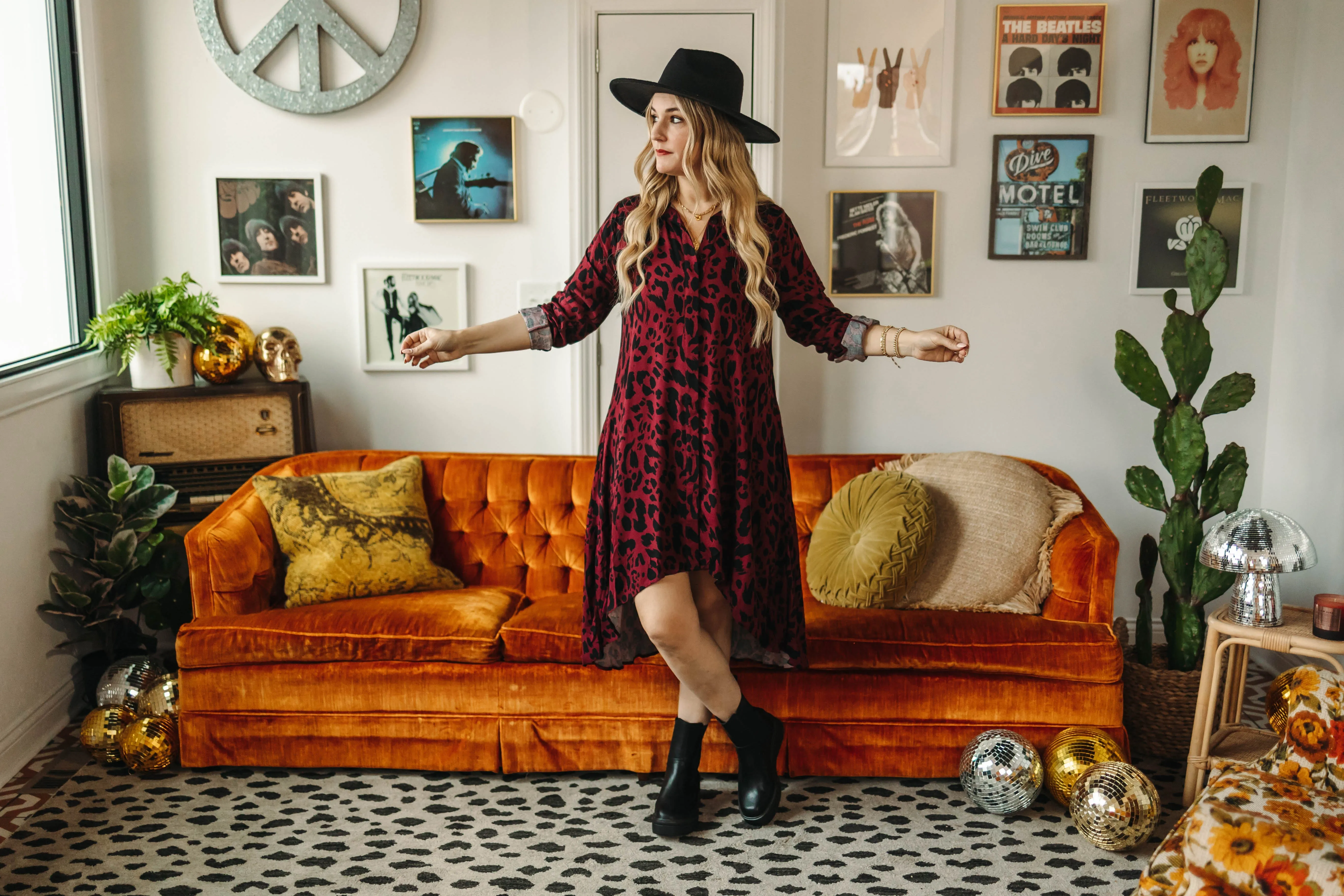lorielle button down dress in burgundy