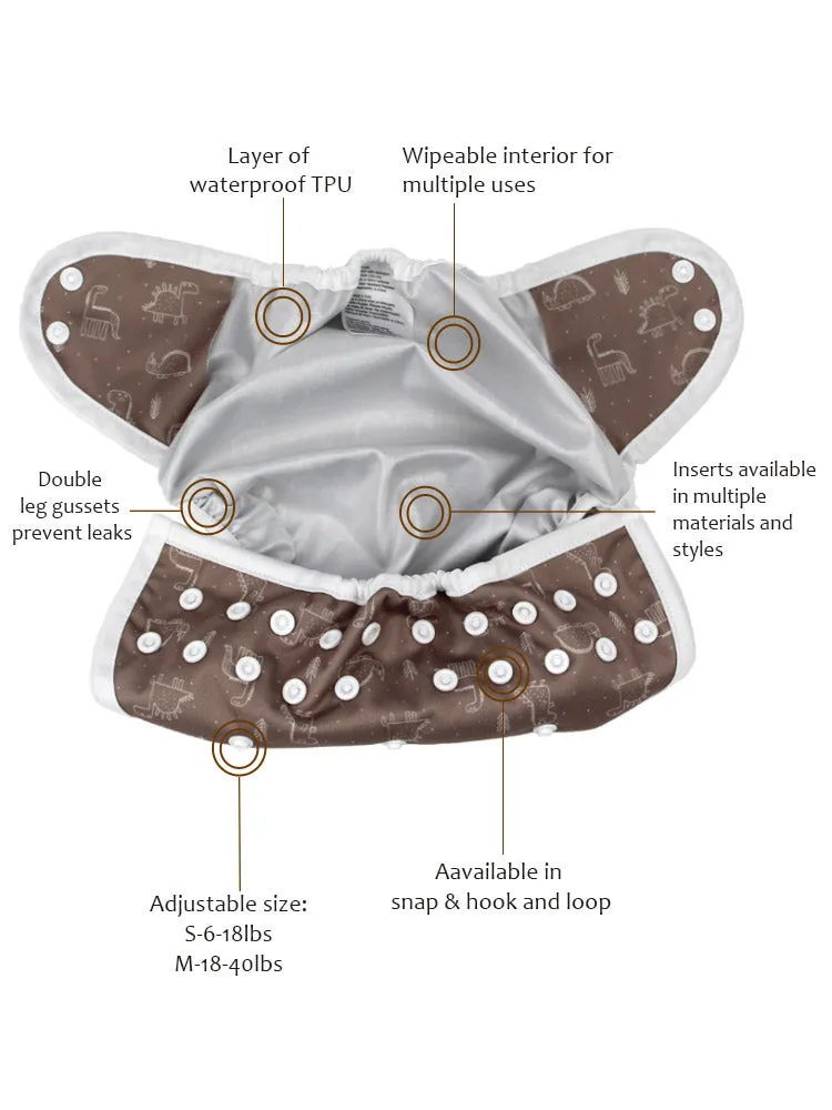 Mama Koala Cloth Diaper Cover - C2PD54901OR2Z - H&L Version