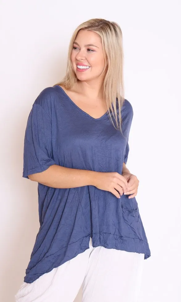 MAY TOP WITH POCKET