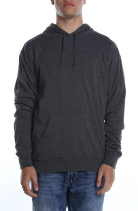 Men's Beach Jersey Hoodie Charcoal Heather