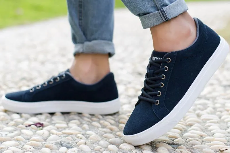 Men's Casual Lace Up Flats