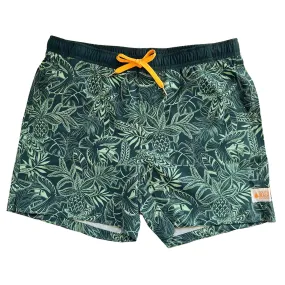Men's Stretchy Trunks: Tropics