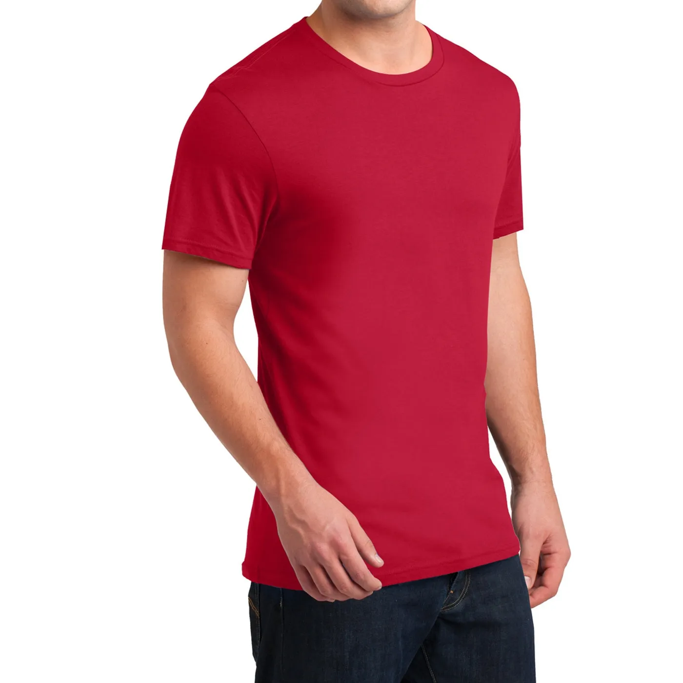 Men's Young  Soft Wash Crew Tee