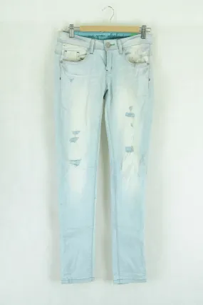 One Green Elephant Blue Pants S