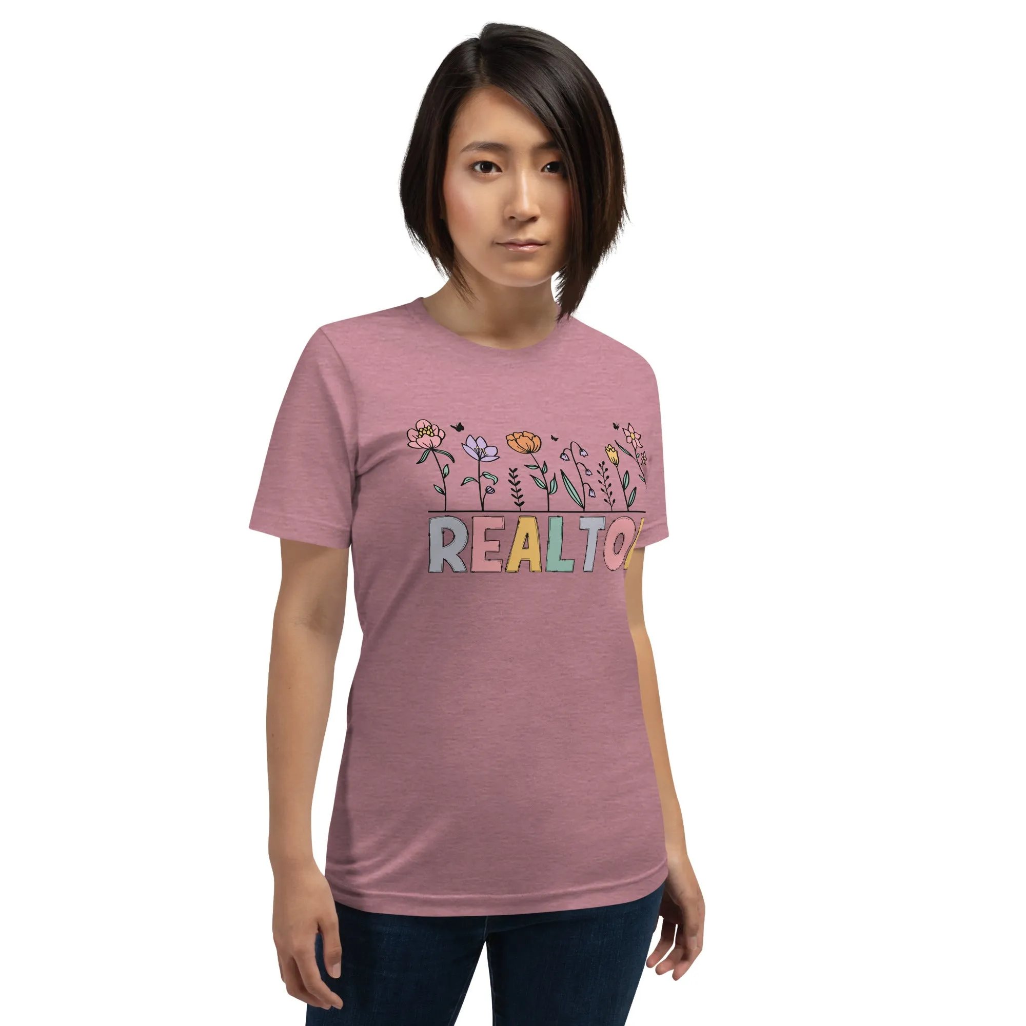 Realtor Flowers Soft Tee
