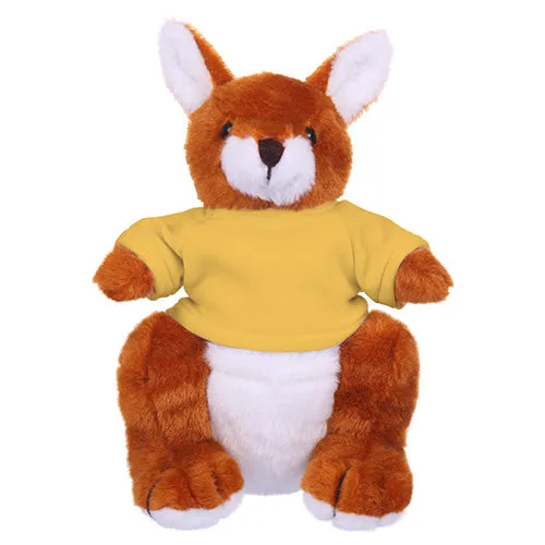 Soft Plush Kangaroo with Tee