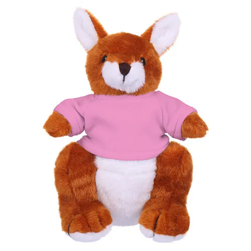 Soft Plush Kangaroo with Tee