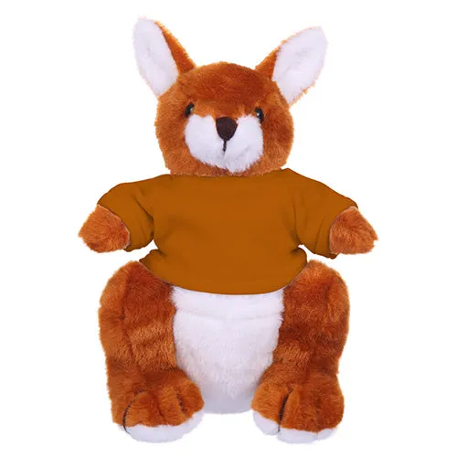 Soft Plush Kangaroo with Tee
