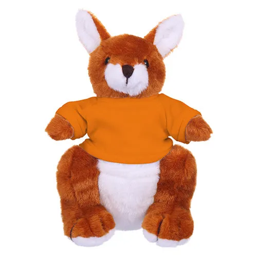 Soft Plush Kangaroo with Tee