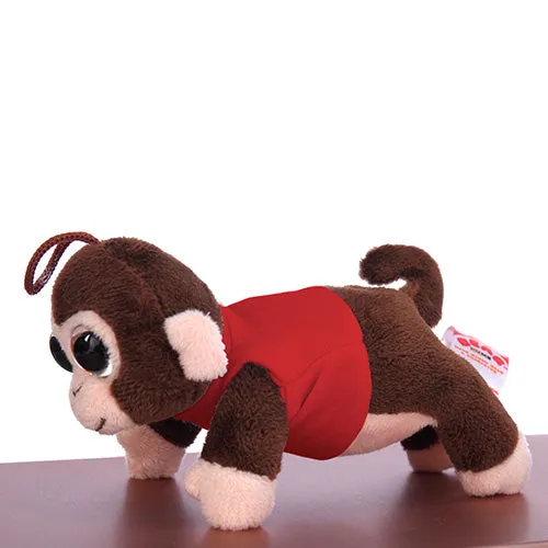 Soft Plush Monkey Magnet Tsum Tsum with Tee