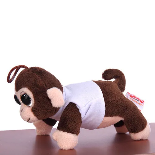 Soft Plush Monkey Magnet Tsum Tsum with Tee