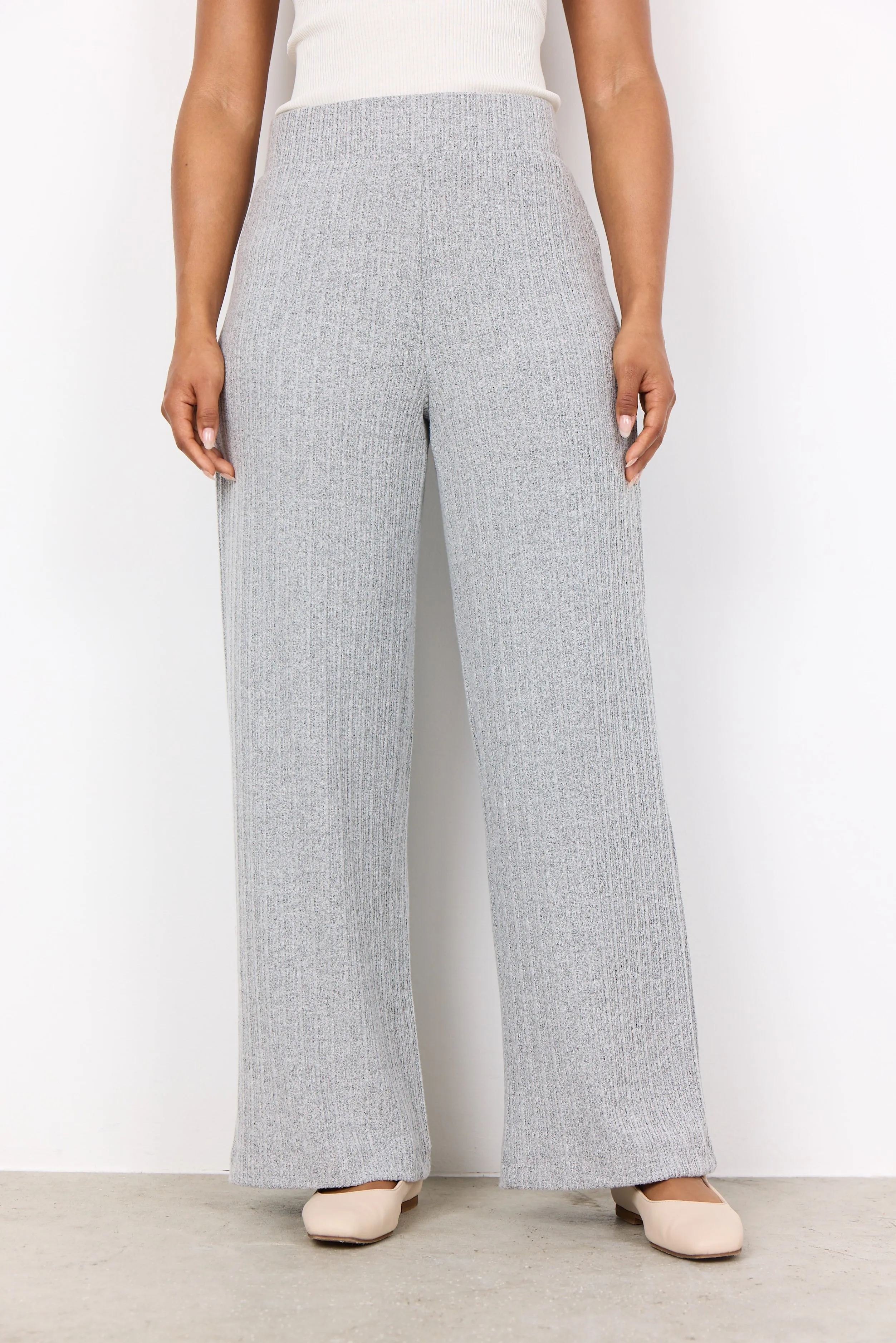 Soya Concept - Isel Pant in Light Grey