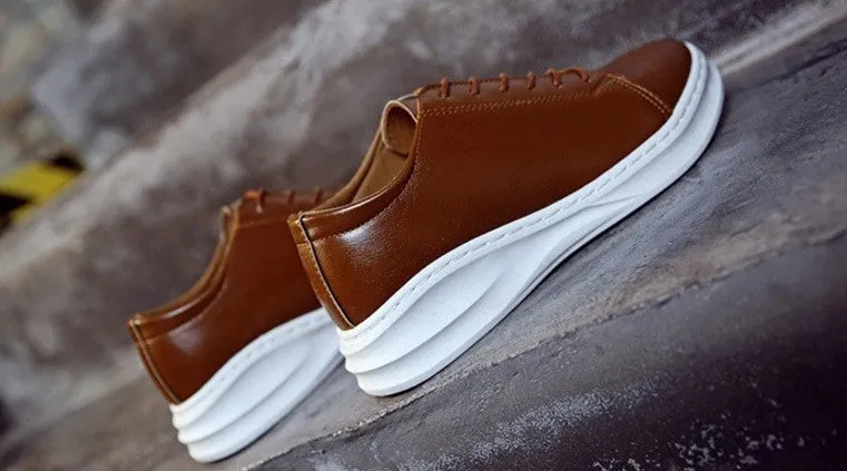 Spring / Autumn Men's PU Leather Casual Shoes