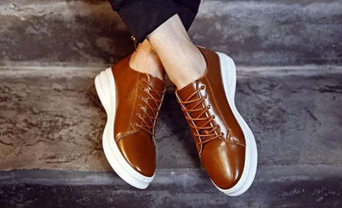 Spring / Autumn Men's PU Leather Casual Shoes