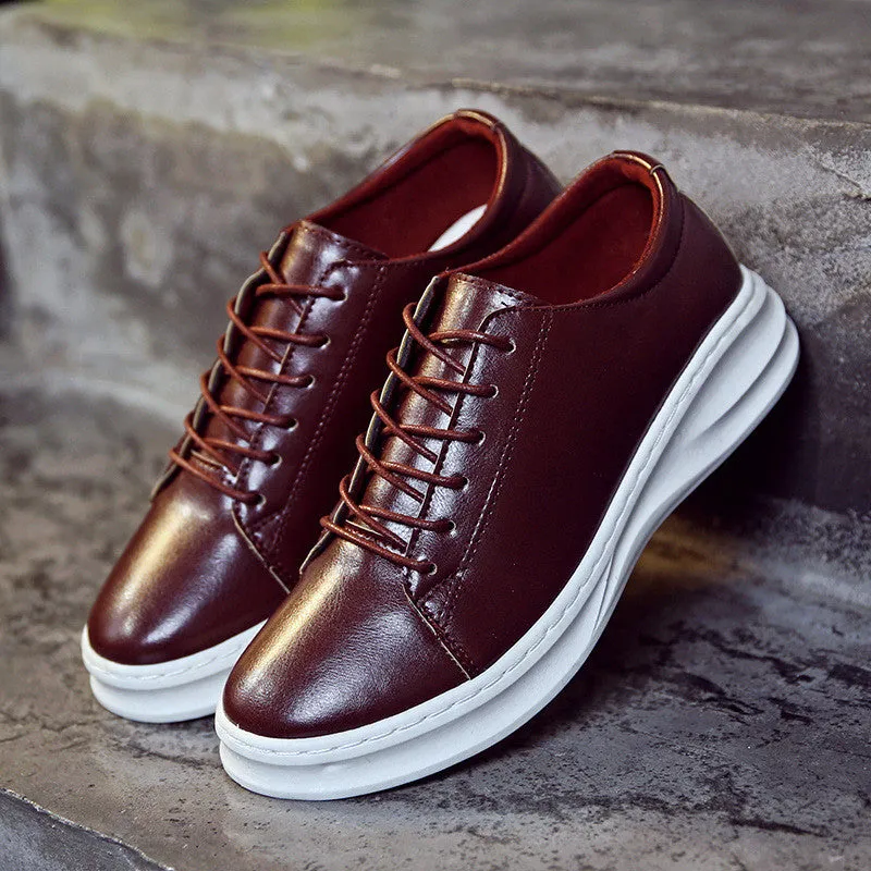 Spring / Autumn Men's PU Leather Casual Shoes