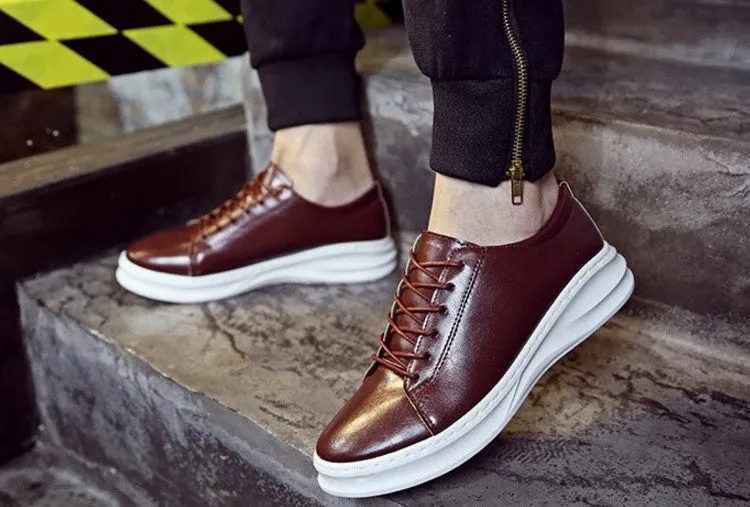 Spring / Autumn Men's PU Leather Casual Shoes