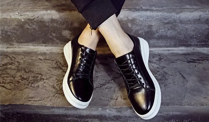 Spring / Autumn Men's PU Leather Casual Shoes