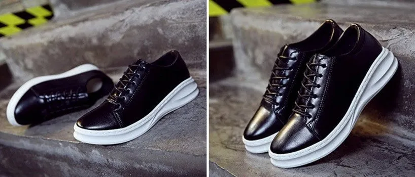 Spring / Autumn Men's PU Leather Casual Shoes