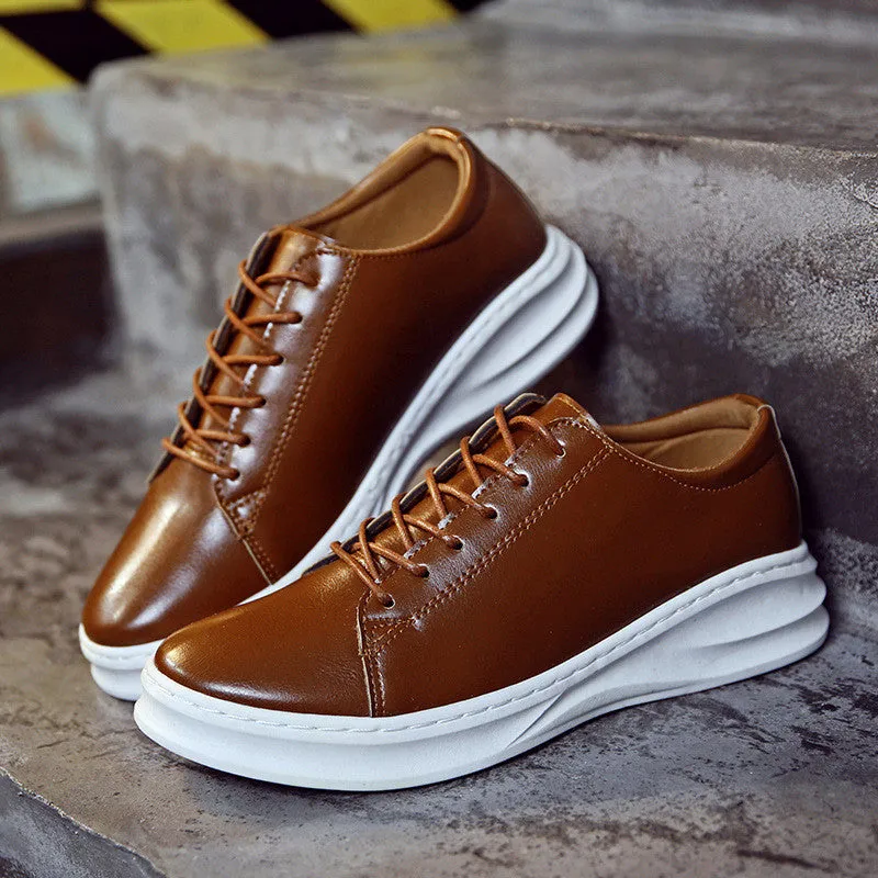 Spring / Autumn Men's PU Leather Casual Shoes