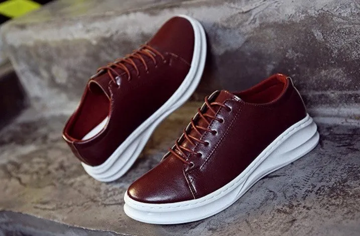 Spring / Autumn Men's PU Leather Casual Shoes