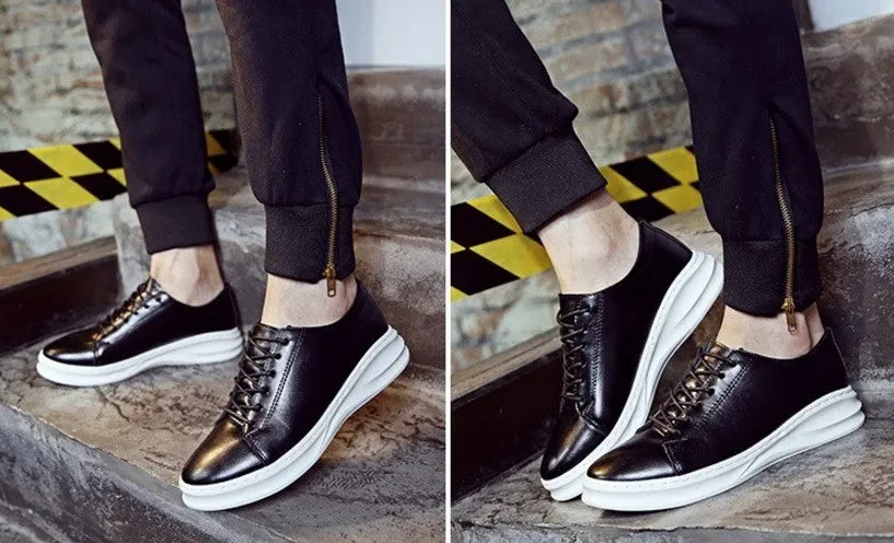 Spring / Autumn Men's PU Leather Casual Shoes