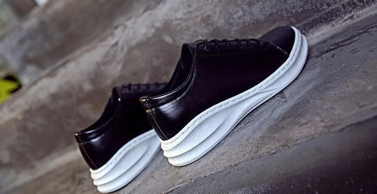 Spring / Autumn Men's PU Leather Casual Shoes