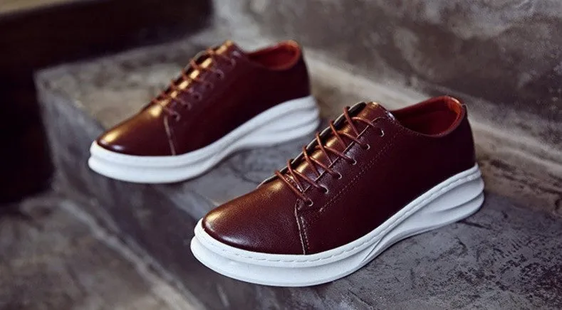 Spring / Autumn Men's PU Leather Casual Shoes