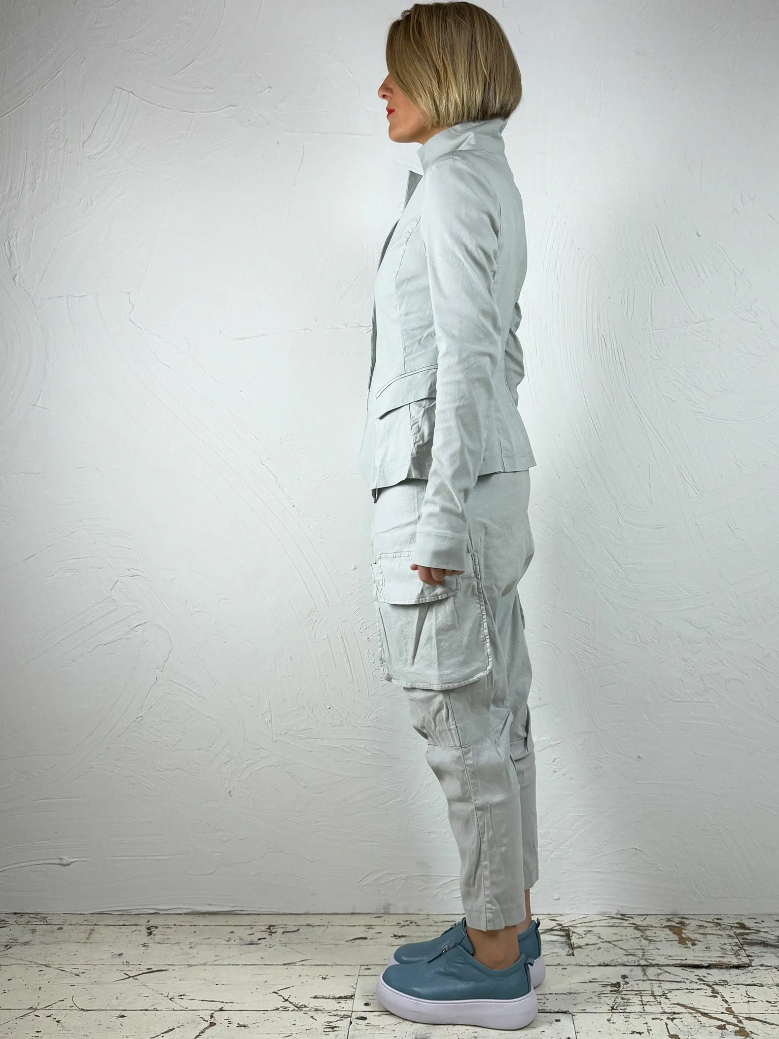 Stretchy Drop-Crotch Trousers '3830104'
