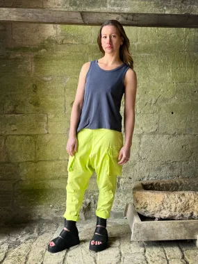 Stretchy Drop-Crotch Trousers '3830104'