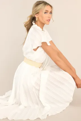 The Bigger Picture Ivory Maxi Dress